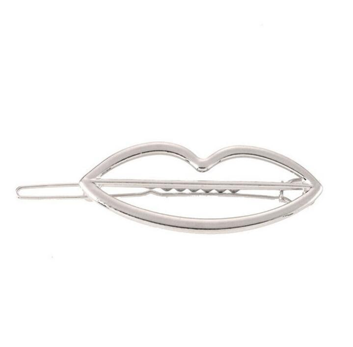 Wholesale 12PCS Triangle Moon Round Geometric Retro Hairpin